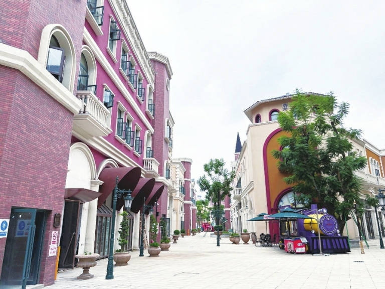 欧陆文旅小镇已具雏形